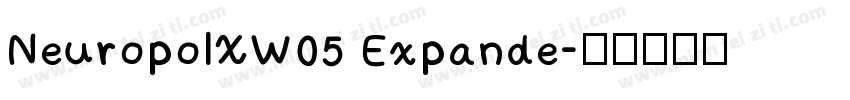 NeuropolXW05 Expande字体转换